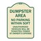 Signmission No Parking Within 50 Ft Unauthorized Vehicles Ticketed Towed at Owners Expense, TG-1824-23638 A-DES-TG-1824-23638 - alternate 1